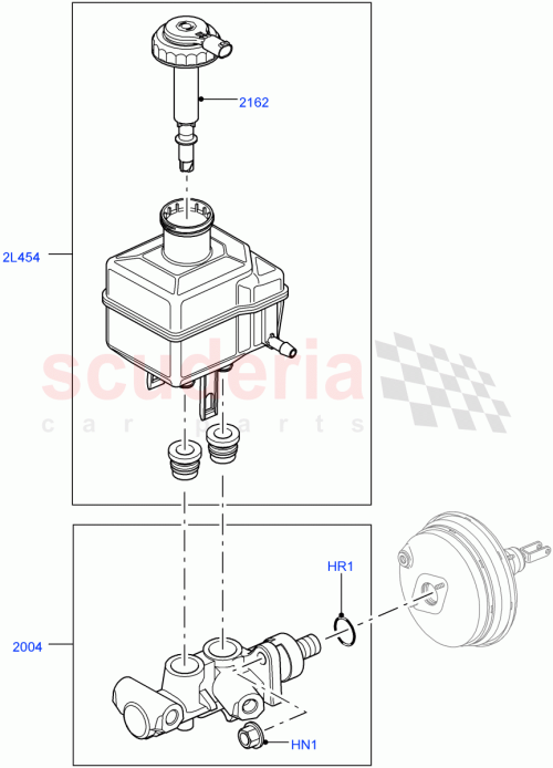 Part Diagram for Land Rover LR015518