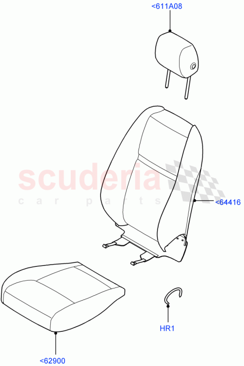 Part Diagram for Land Rover LR094119