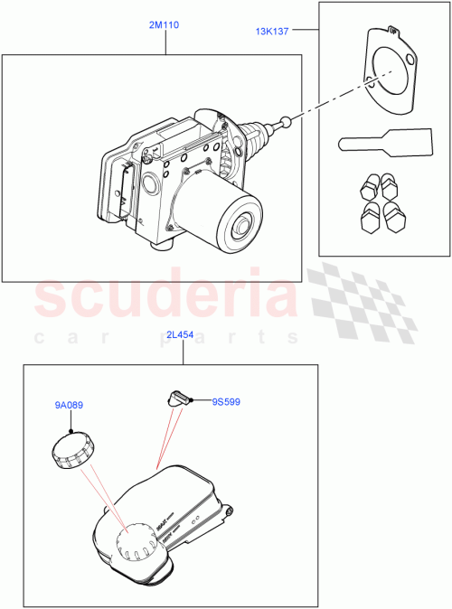 Part Diagram for Land Rover LR166360