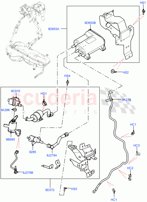 Part Diagram for Land Rover LR141739