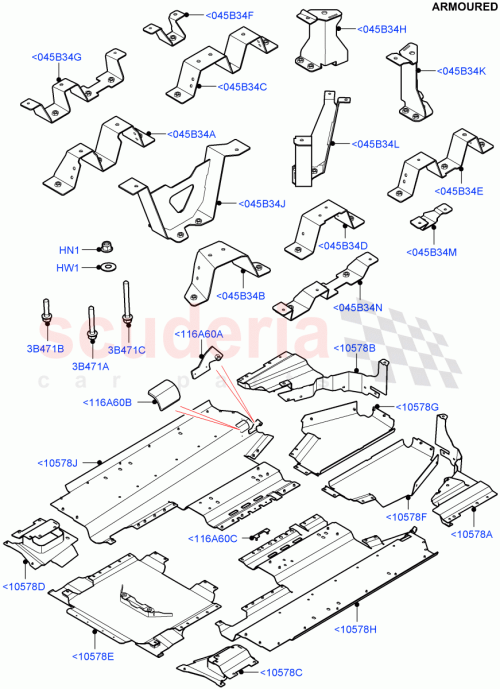 Part Diagram for Land Rover LR137784