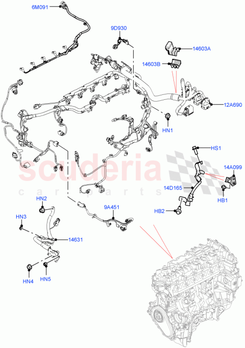 Part Diagram for Land Rover LR171971