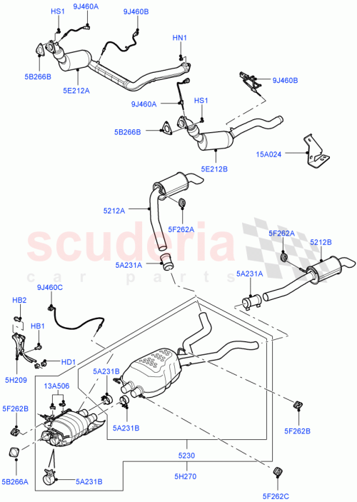 Part Diagram for Land Rover WCD502190