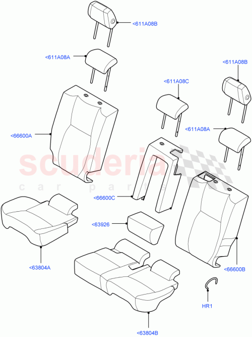 Part Diagram for Land Rover LR126940
