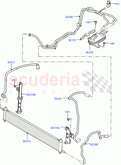 Part Diagram for Land Rover LR077417