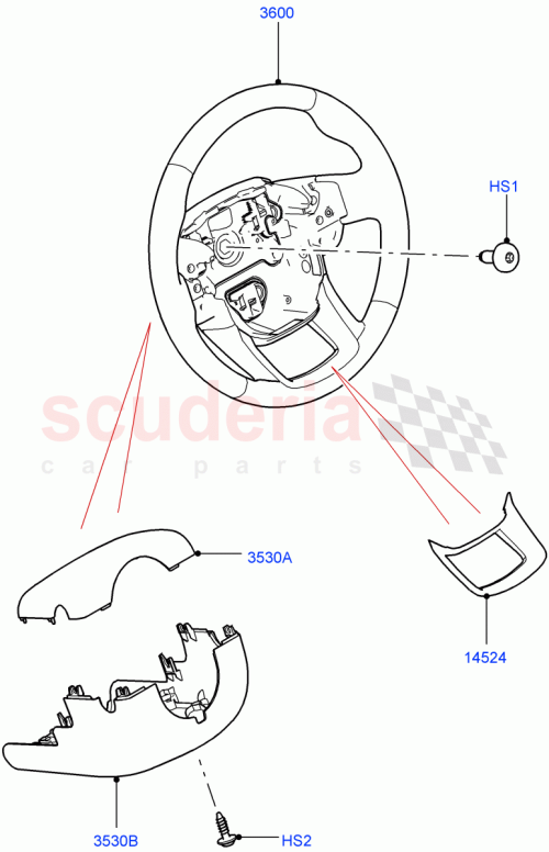 Part Diagram for Land Rover LR092549