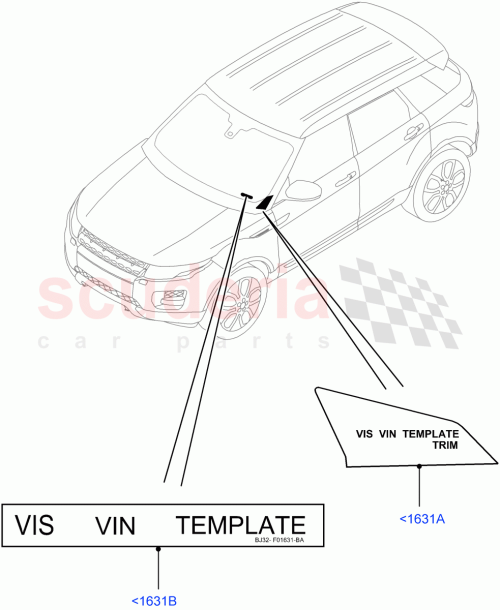 Part Diagram for Land Rover LR079500