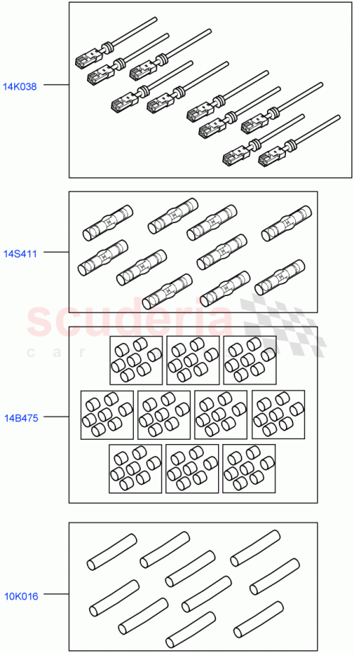 Part Diagram for Land Rover 418762