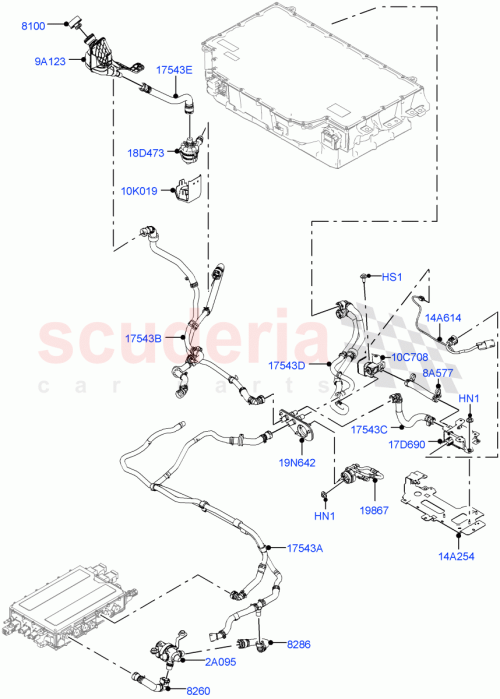 Part Diagram for Land Rover LR141049