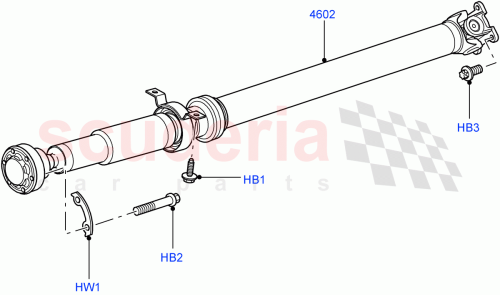 Part Diagram for Land Rover BYP100190