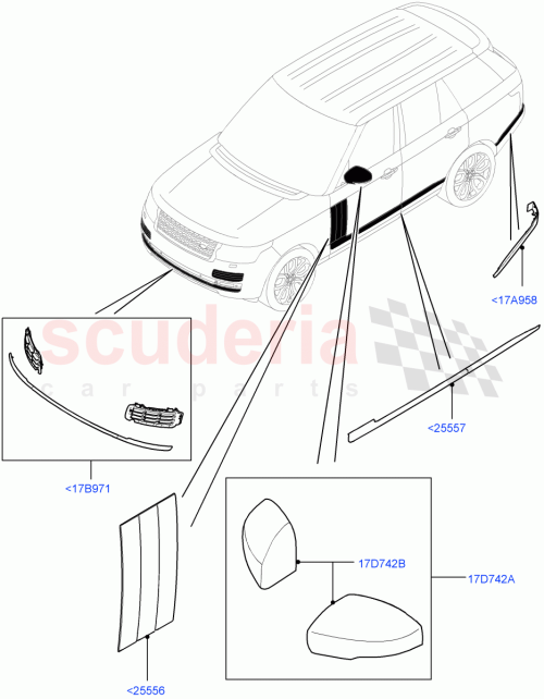 Part Diagram for Land Rover VPLGB0103