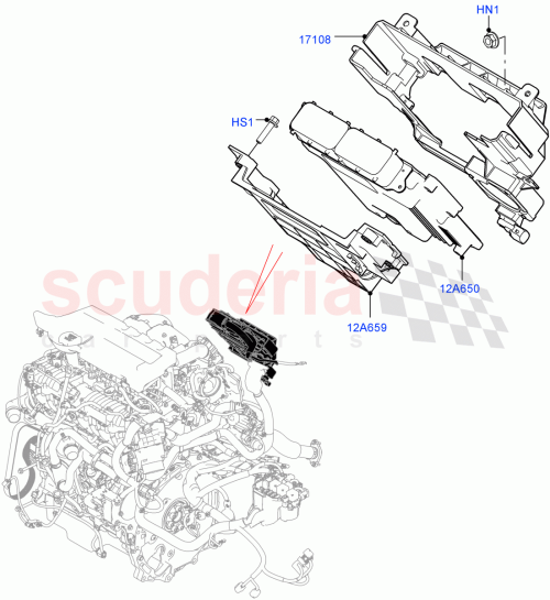 Part Diagram for Land Rover LR154392