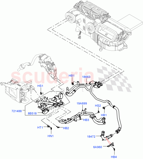 Part Diagram for Land Rover LR137411