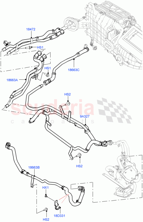 Part Diagram for Land Rover LR091437