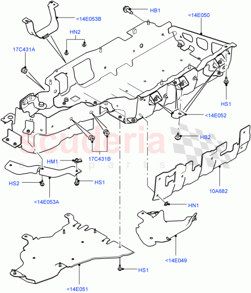 Part Diagram for Land Rover LR048947