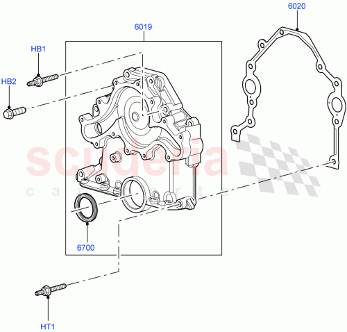 Part Diagram for Land Rover 1316639