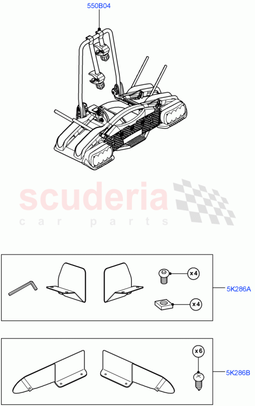 Part Diagram for Land Rover VPLWR0124