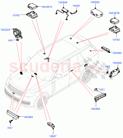 Part Diagram for Land Rover LR152349