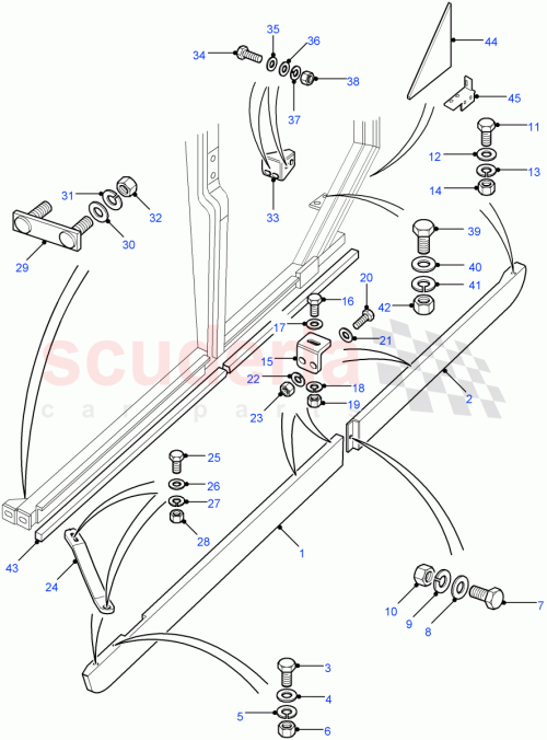 Part Diagram for Land Rover RTC6205