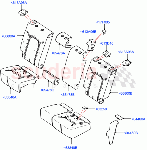 Part Diagram for Land Rover LR140268