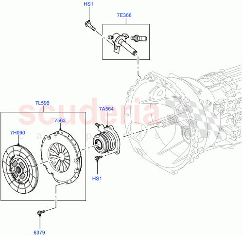 Part Diagram for Land Rover LR005809