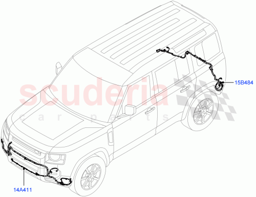 Part Diagram for Land Rover LR172137