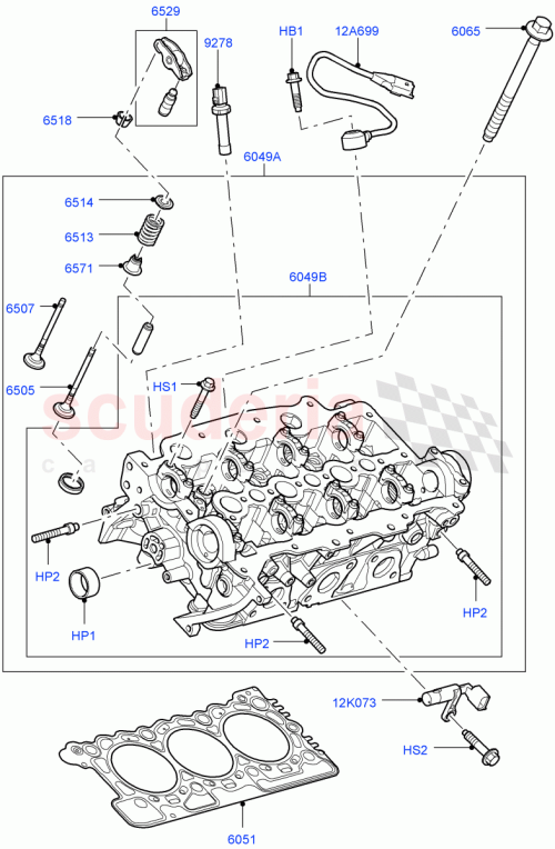 Part Diagram for Land Rover LR054816
