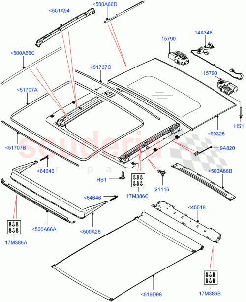 Part Diagram for Land Rover LR093992