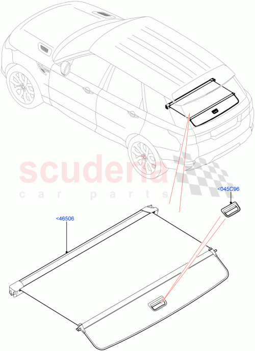 Part Diagram for Land Rover LR056880