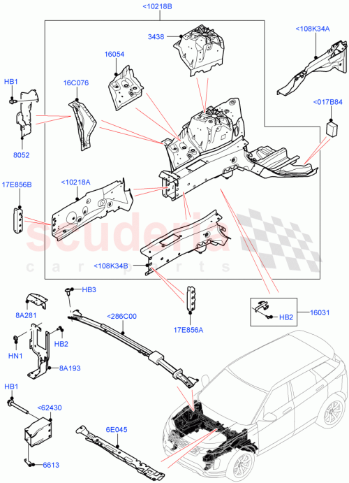 Part Diagram for Land Rover LR081047