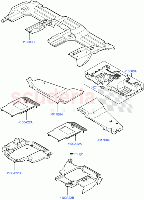Part Diagram for Land Rover LR142126