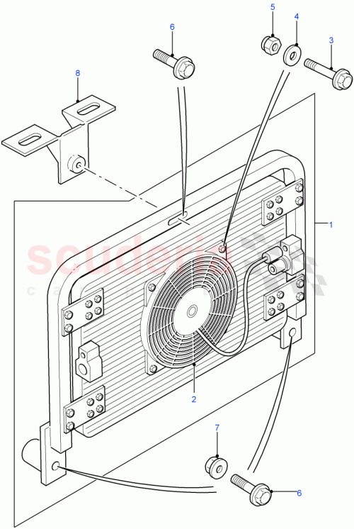 Part Diagram for Land Rover JRB000051