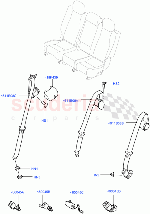 Part Diagram for Land Rover LR072156