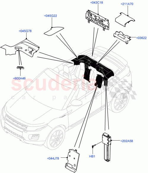 Part Diagram for Land Rover LR111362