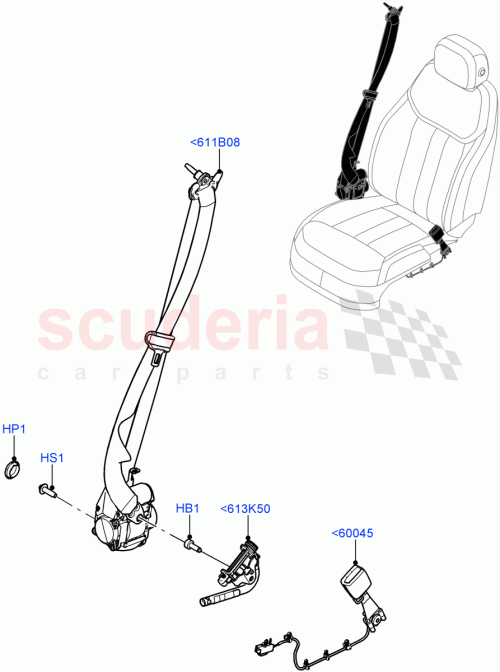Part Diagram for Land Rover LR160941
