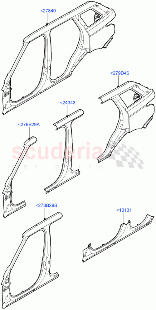 Part Diagram for Land Rover LR044376