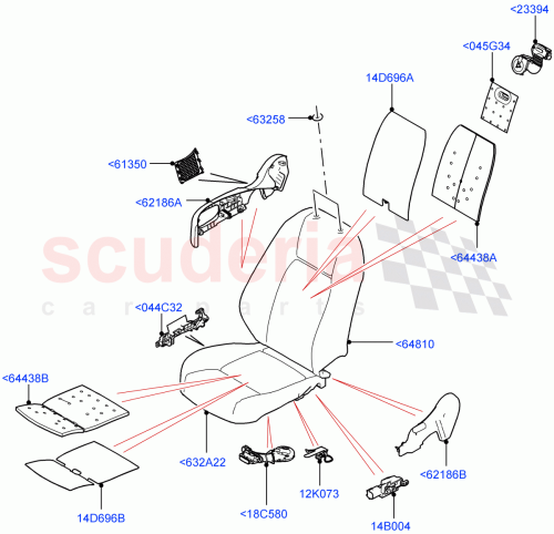 Part Diagram for Land Rover LR118508
