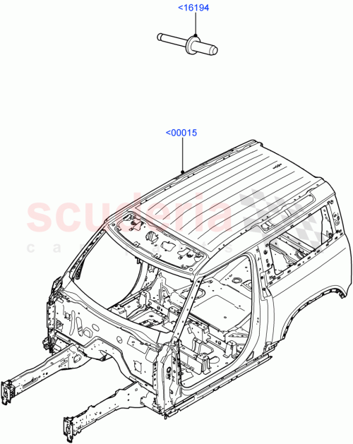 Part Diagram for Land Rover LR131236