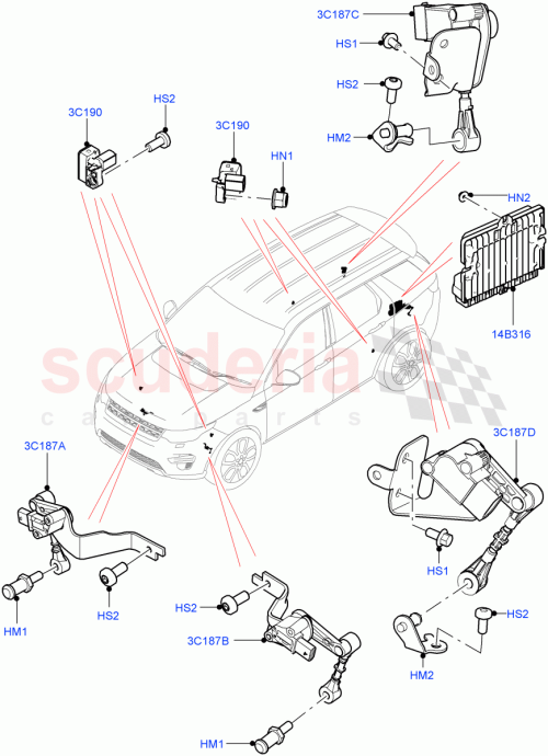 Part Diagram for Land Rover LR117752