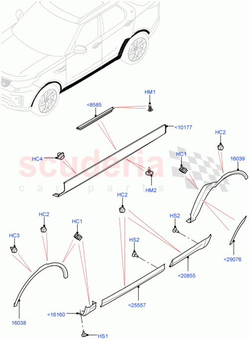 Part Diagram for Land Rover LR139365