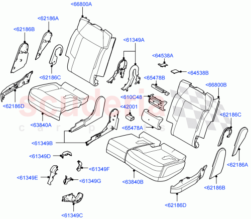 Part Diagram for Land Rover LR152361