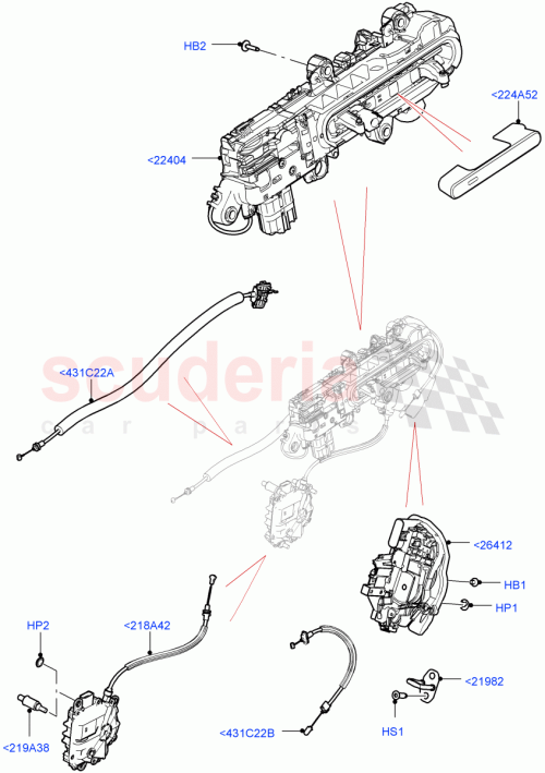Part Diagram for Land Rover LR153727