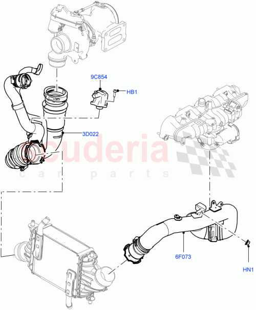 Part Diagram for Land Rover LR141683