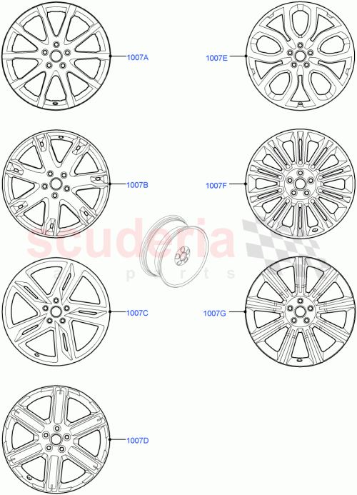 Part Diagram for Land Rover LR024424