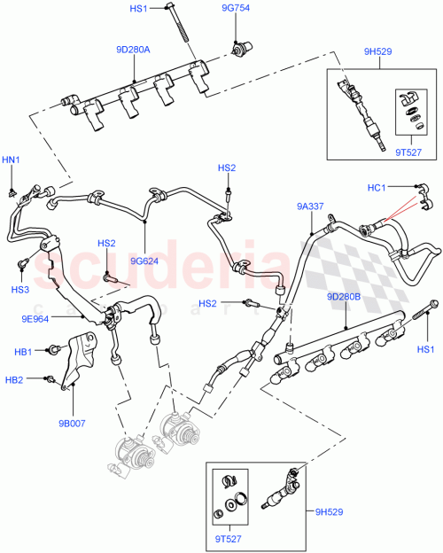 Part Diagram for Land Rover LR113343