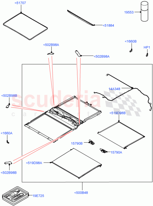 Part Diagram for Land Rover LR083249