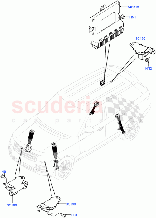 Part Diagram for Land Rover LR033251