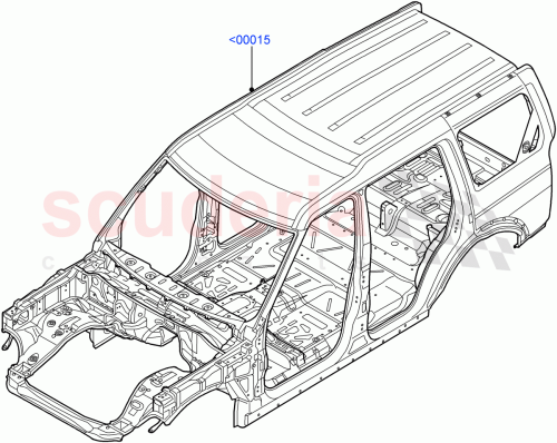 Part Diagram for Land Rover LR031204