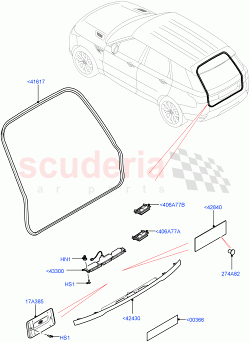 Part Diagram for Land Rover LR076840