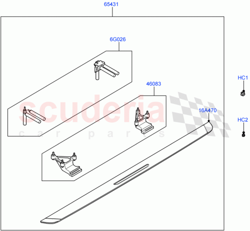 Part Diagram for Land Rover VPLKP0493